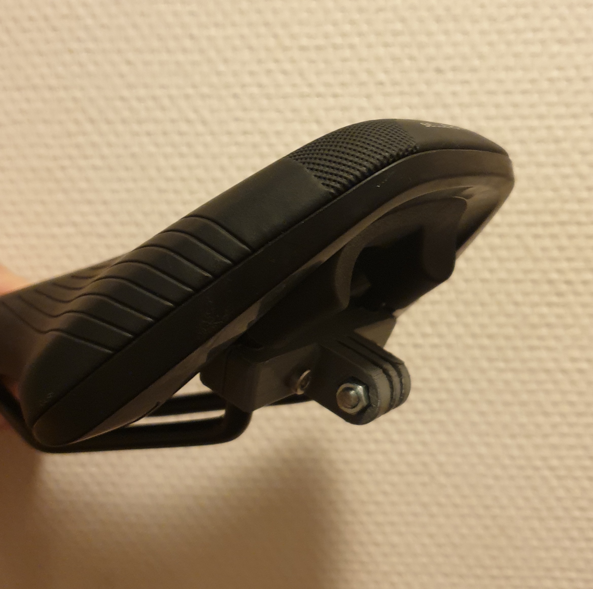 Bike saddle rail GoPro mount