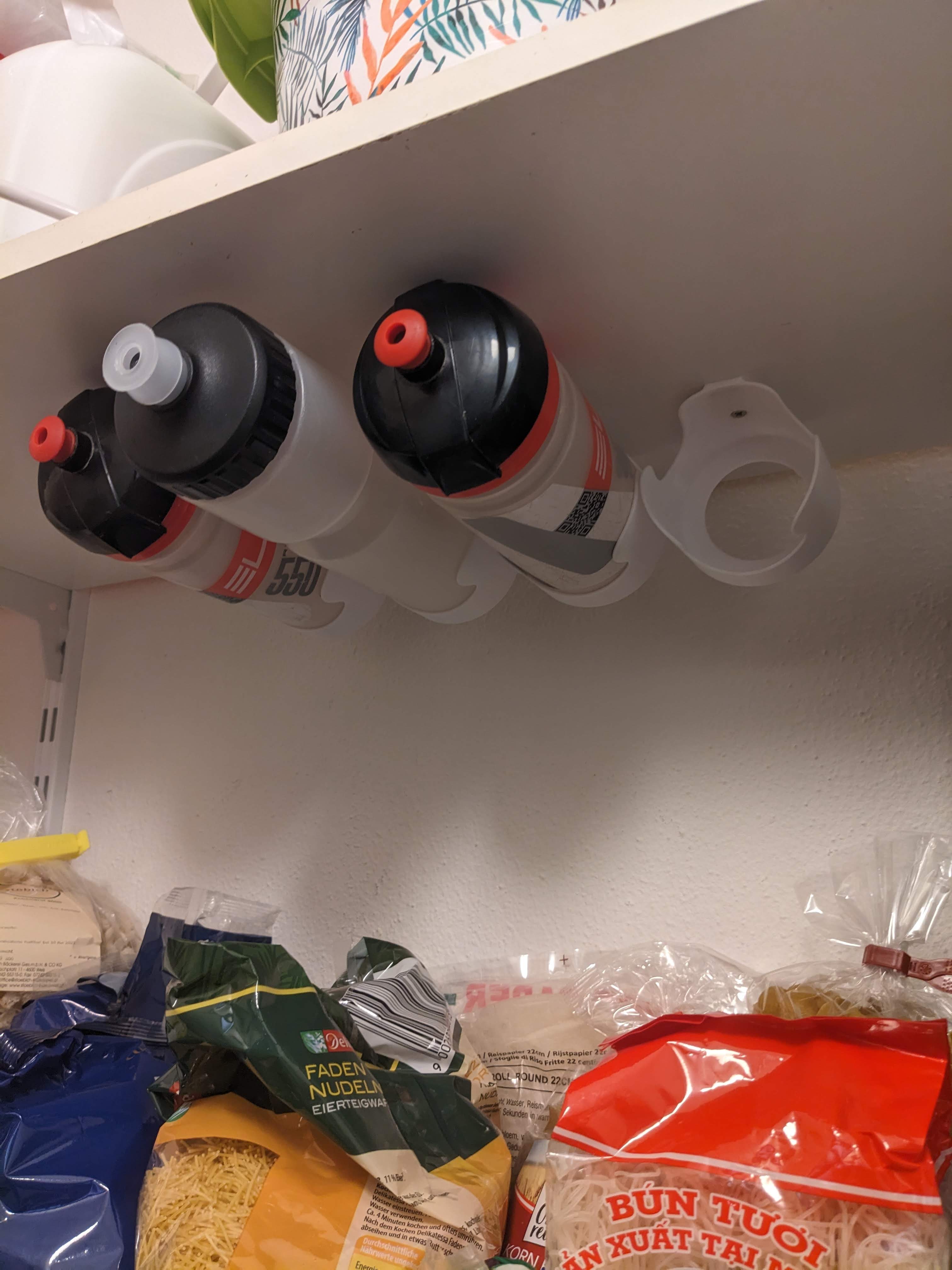 Bicycle Bottle Holder for Kitchen or Closet - photo 2