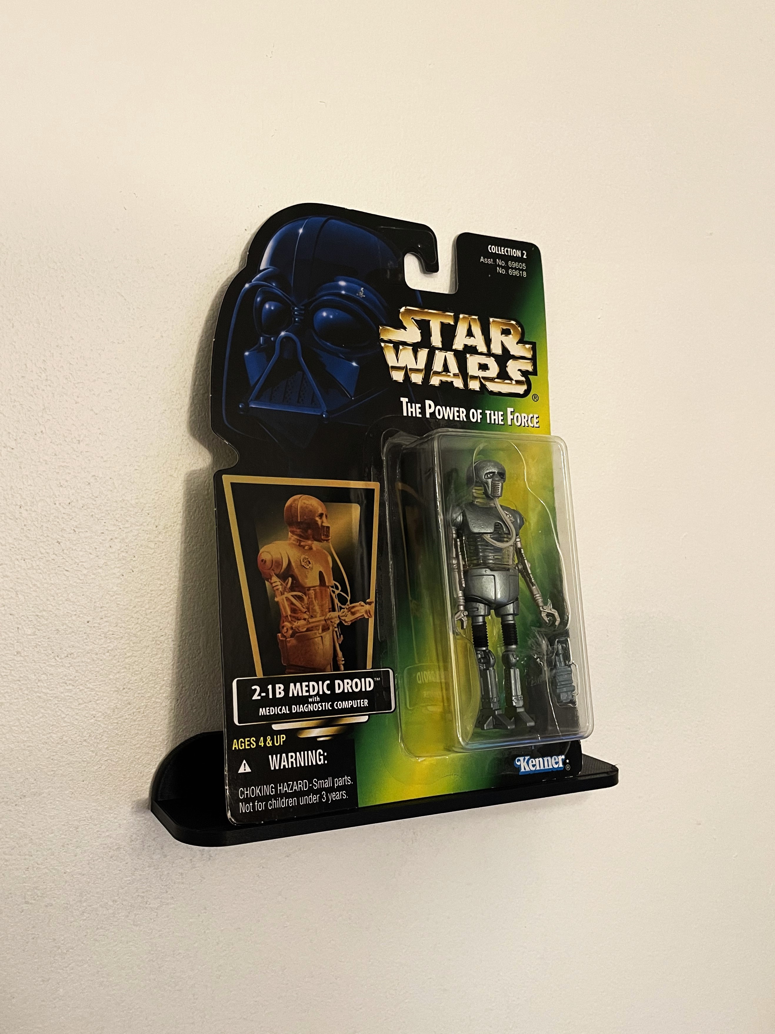 small action figure shelf