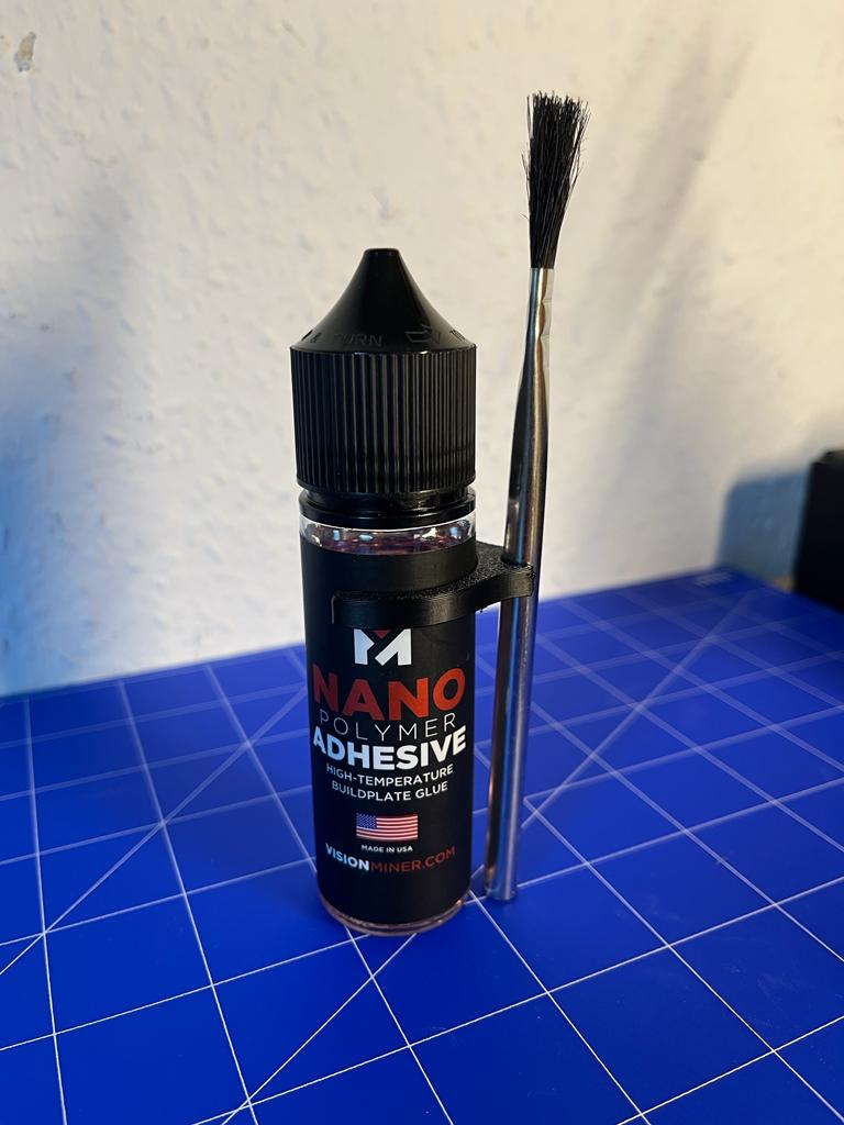 Nanopolymer Adheasive & brush clip