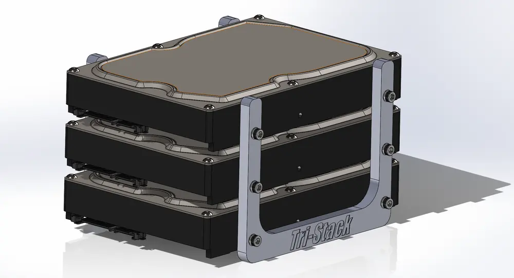 3.5" HDD Bracket | Minimalistic Stack - photo 3