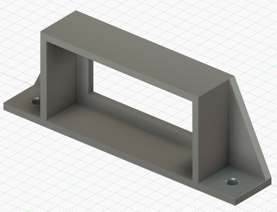 Parametric wall/ceiling/desk mount for power supply - photo 3