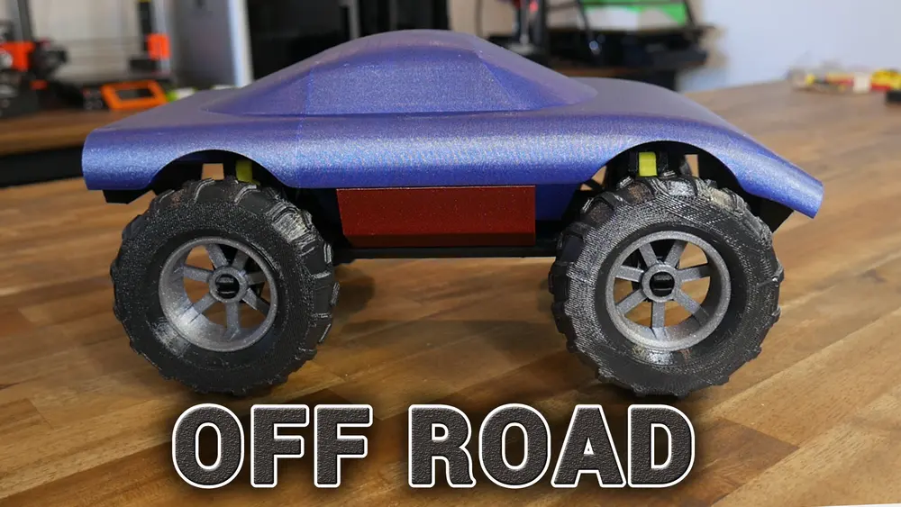 Toy car - Modular and articulated - photo 3