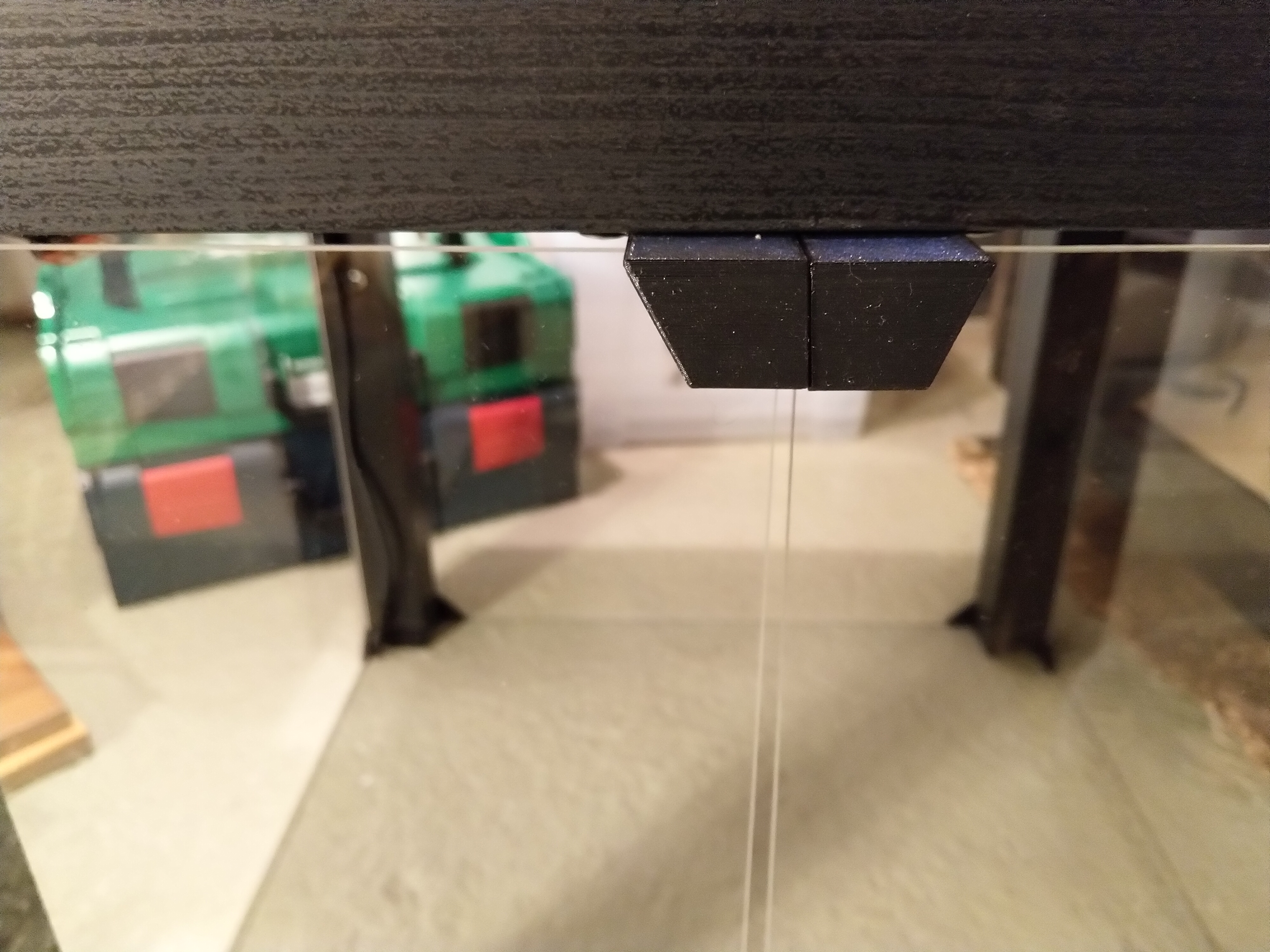 Ikea Lack Enclosure Door Knob remix for 6x3mm round magnets with Locking Hinges - photo 3