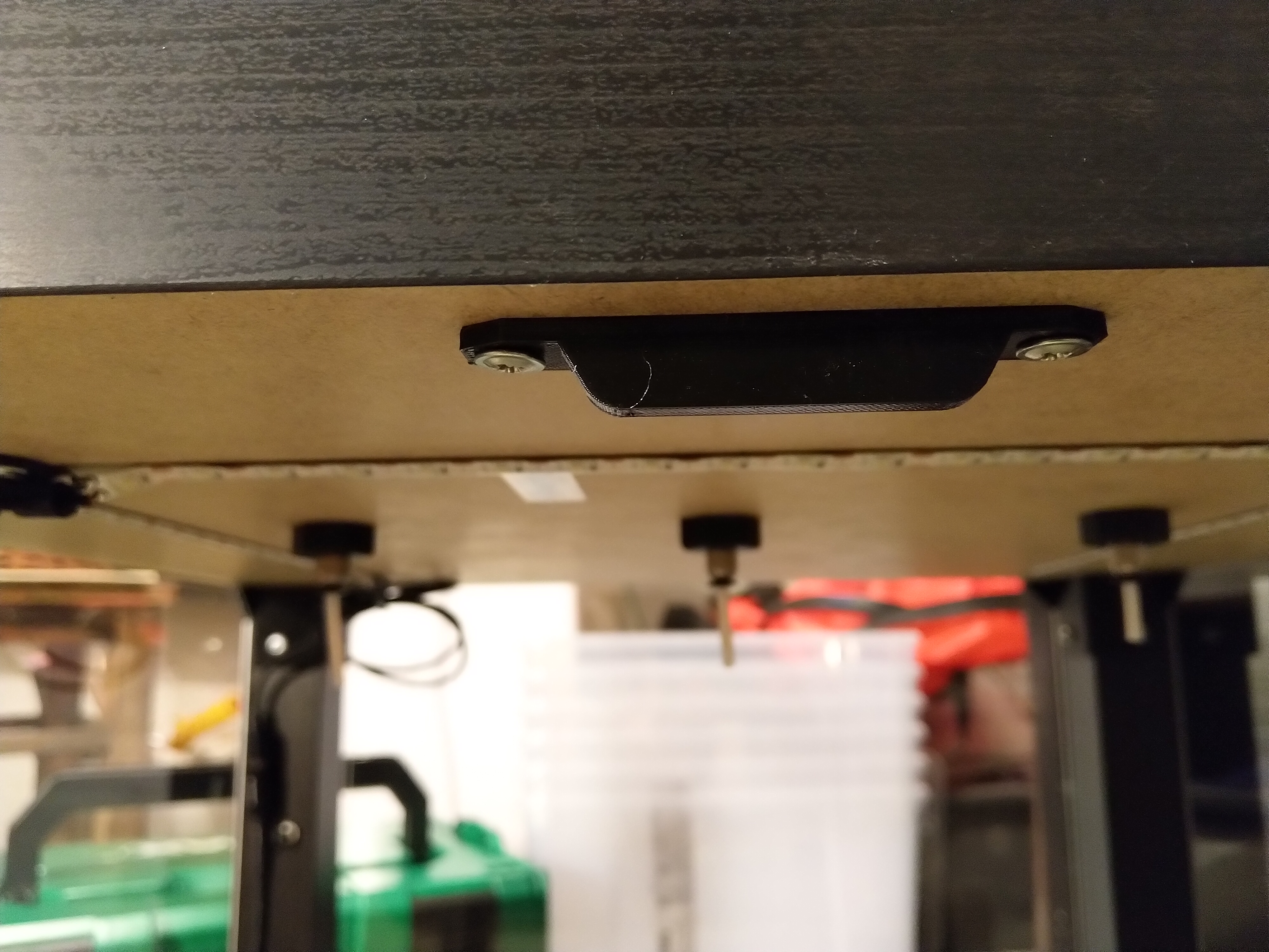 Ikea Lack Enclosure Door Knob remix for 6x3mm round magnets with Locking Hinges - photo 2