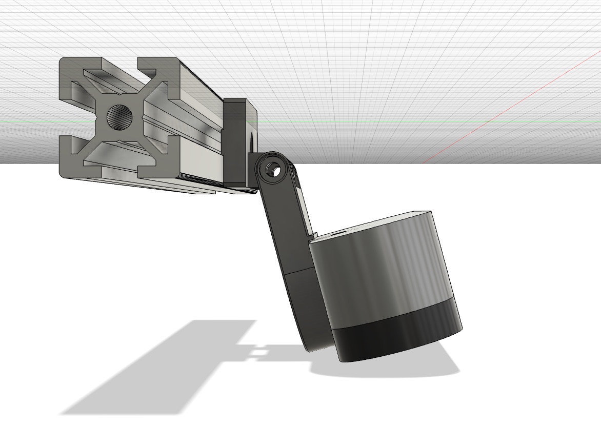 Logitech Brio Mount for 2020 Extrusion