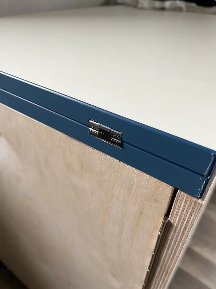 Sewing table hinge router template - photo 2
