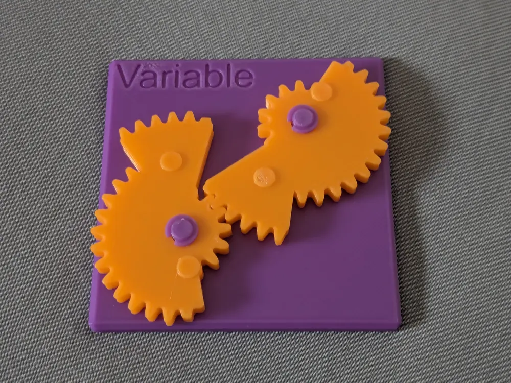 Educational Model of Variable Speed Gear