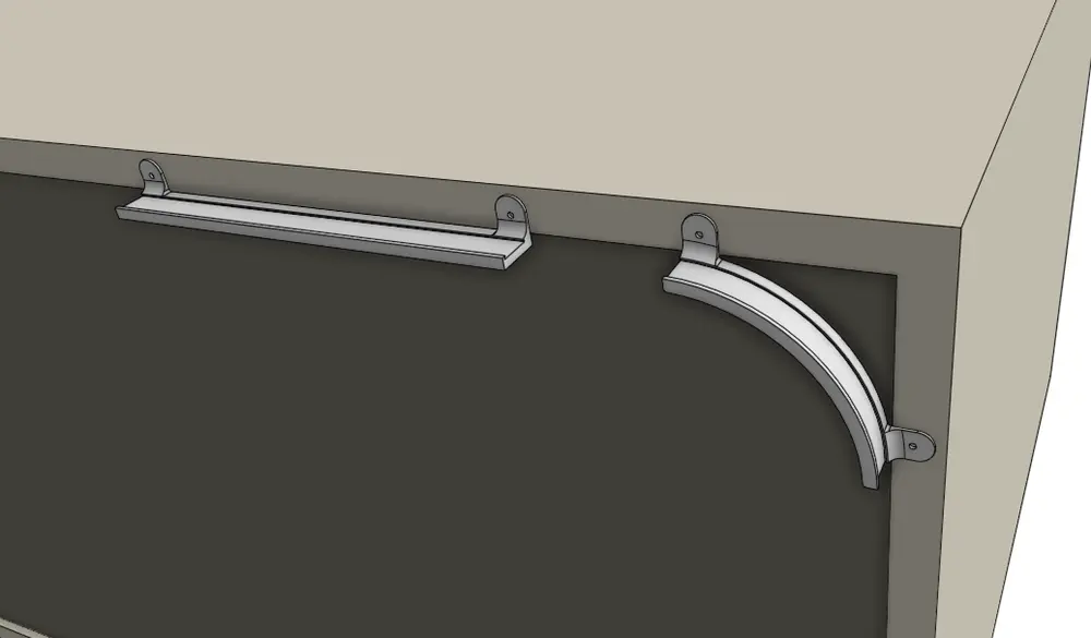 LED strip mount for furniture - photo 2
