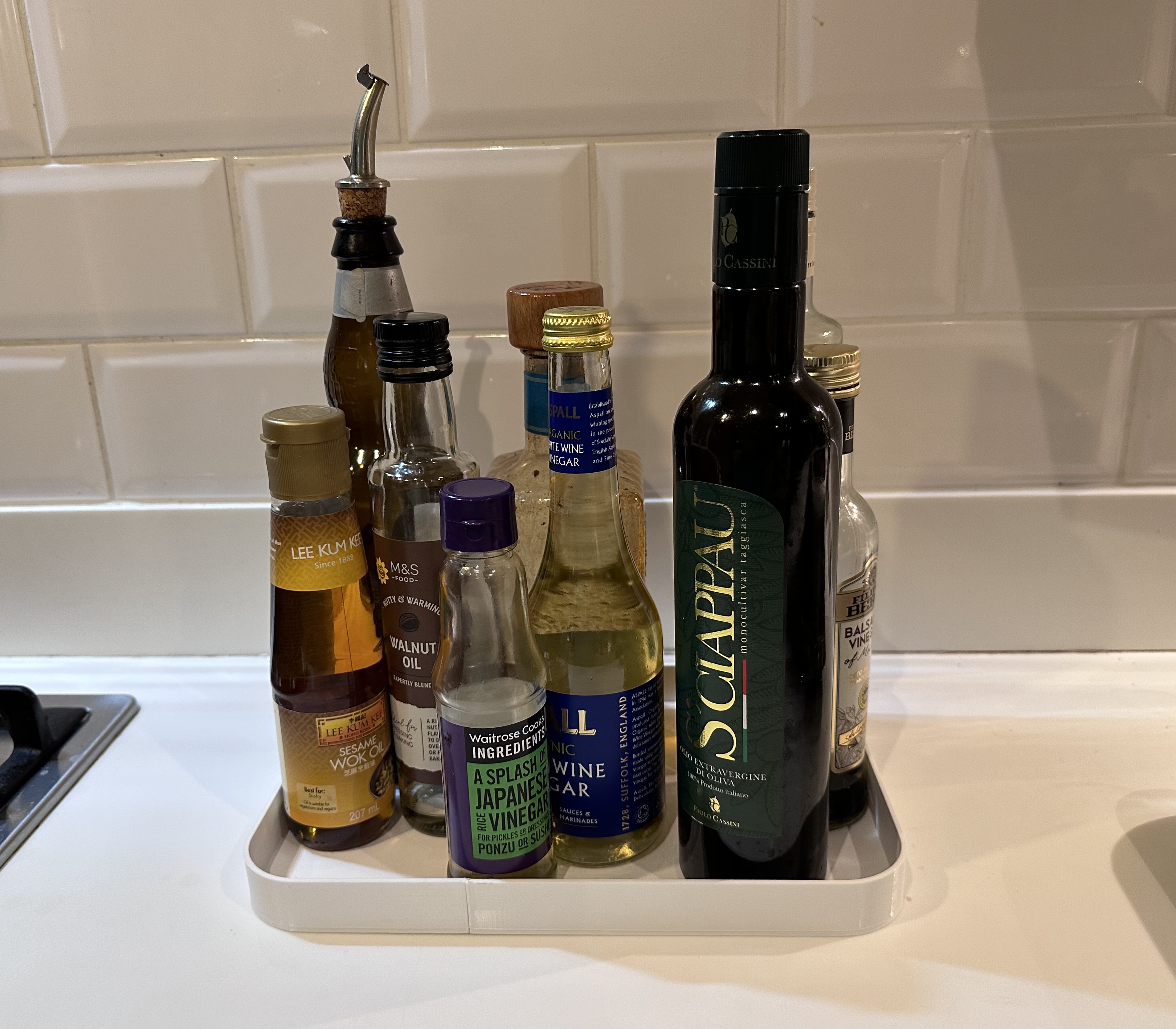 kitchen bottle organizer