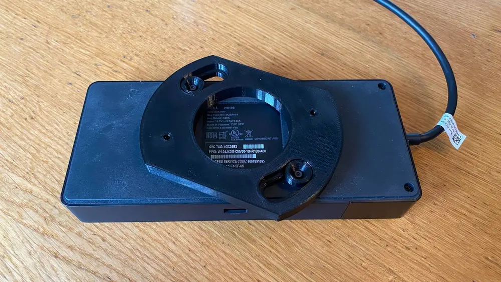 Under Desk Dock Mount for Dell WD19