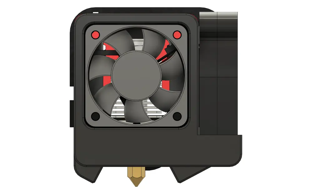 Ender 2 Pro / Ender 3 - 5015 Part Cooling Fan Duct with Magnetic Mount - photo 4