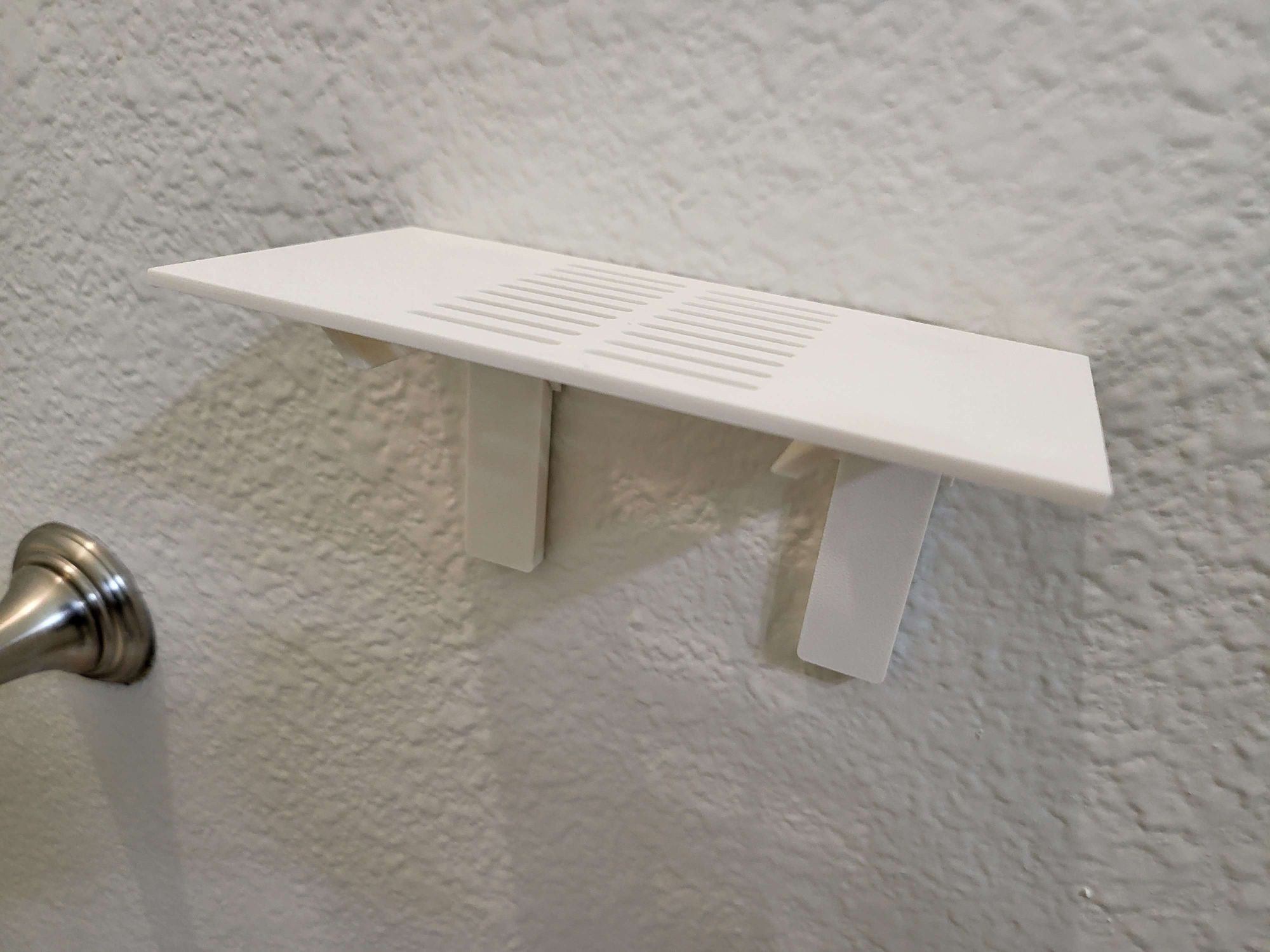 Phone Caddy Shelf using Command Strips - photo 4