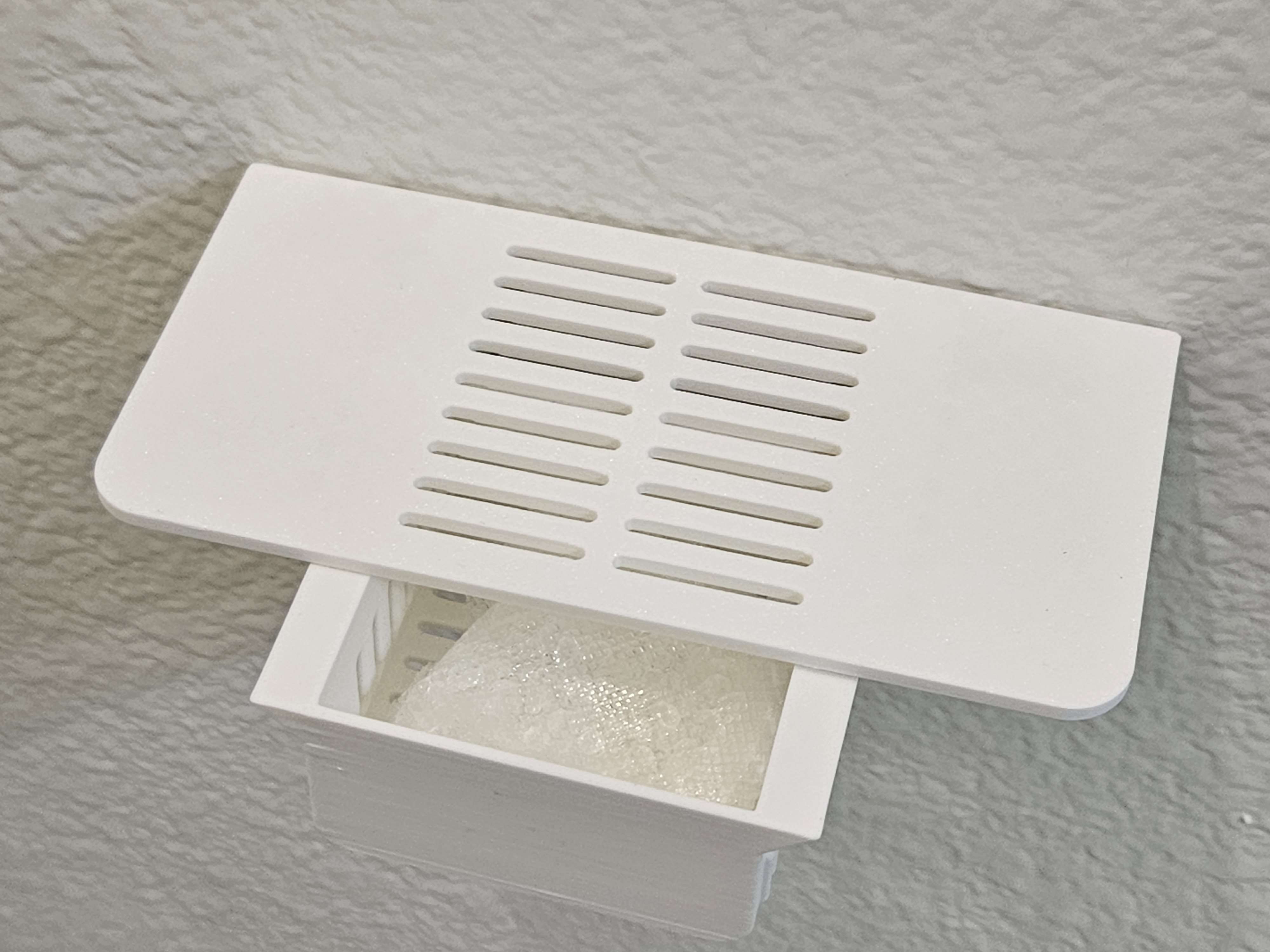 Phone Caddy Shelf using Command Strips