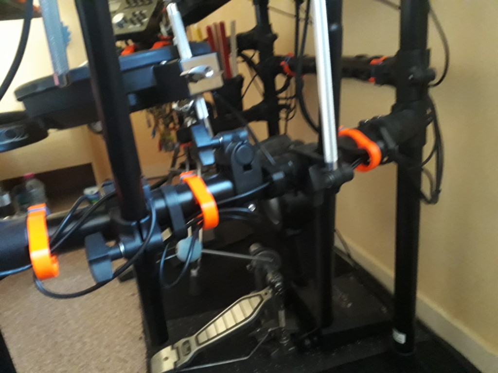 ROLAND TD-25 Cable management