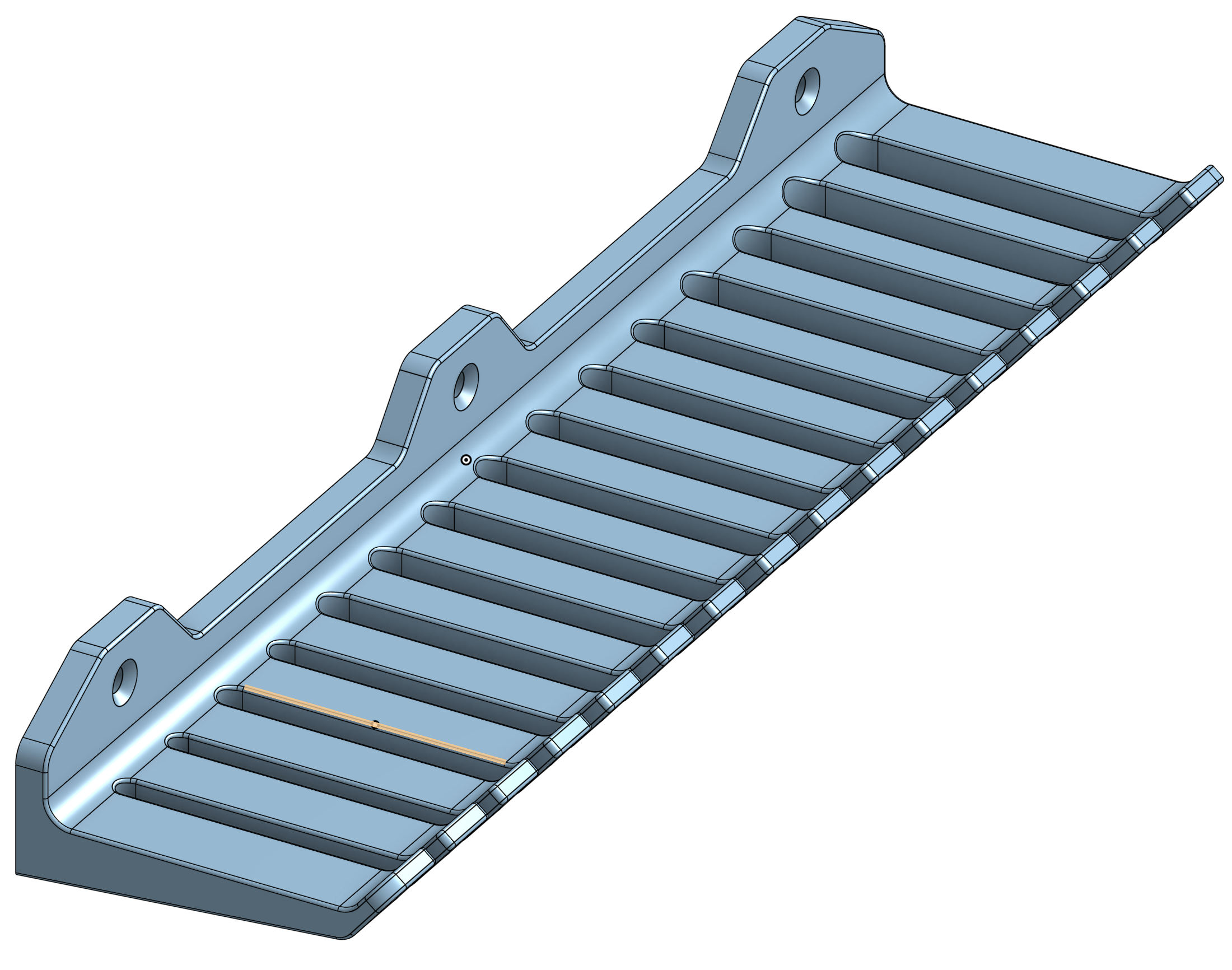 Cable Rack with variable slot width - photo 2