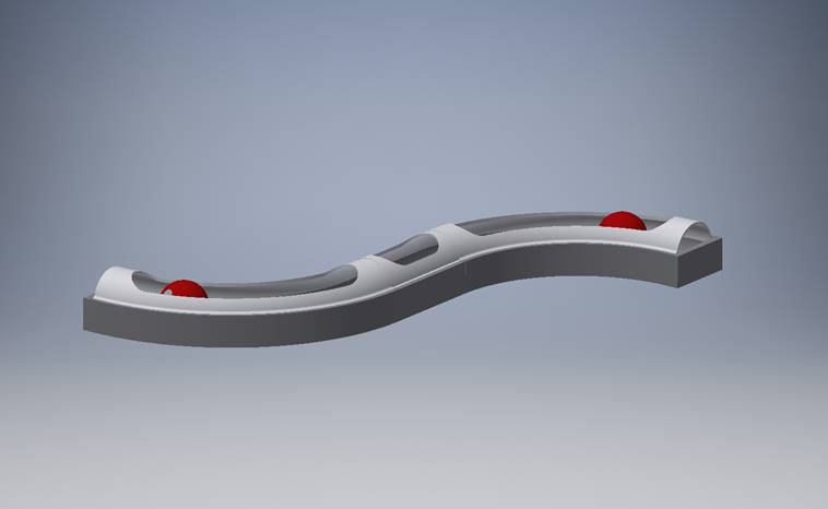 Modular ball circuit cat toy - photo 3