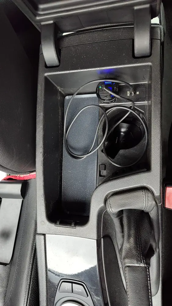 BMW E92 phone tray bottom