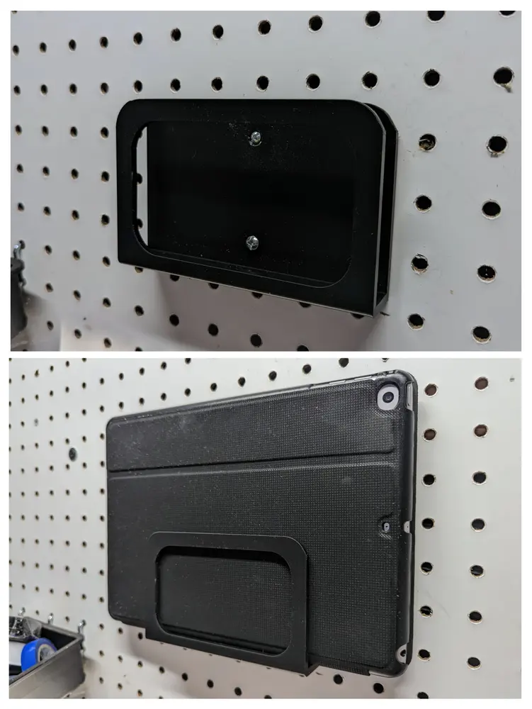 iPad / Laptop Bracket Mount (Wall or Pegboard) - photo 2