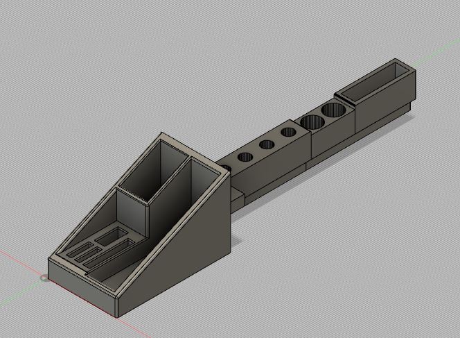 Elegoo Neptune 2 - Hidden Nozzle Holder and organized Tray - photo 3