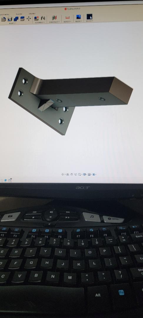 floating shelf bracket - photo 2