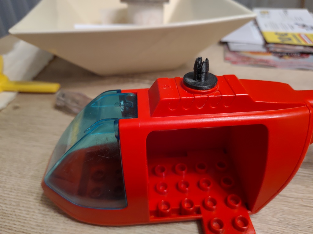 Lego Duplo Helicopter Repair (big one)
