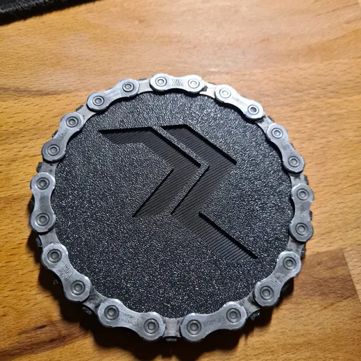 Bike Chain Coaster - photo 3