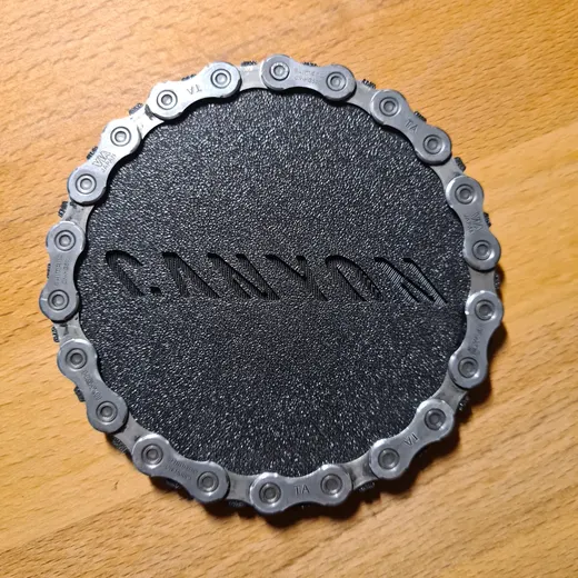 Bike Chain Coaster - photo 2
