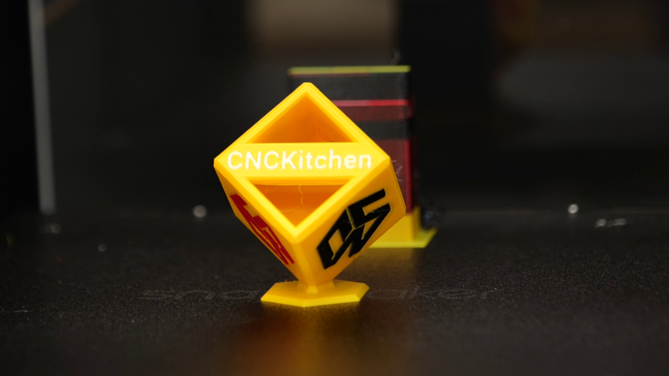 CNC Kitchen MultiColor Test Cube