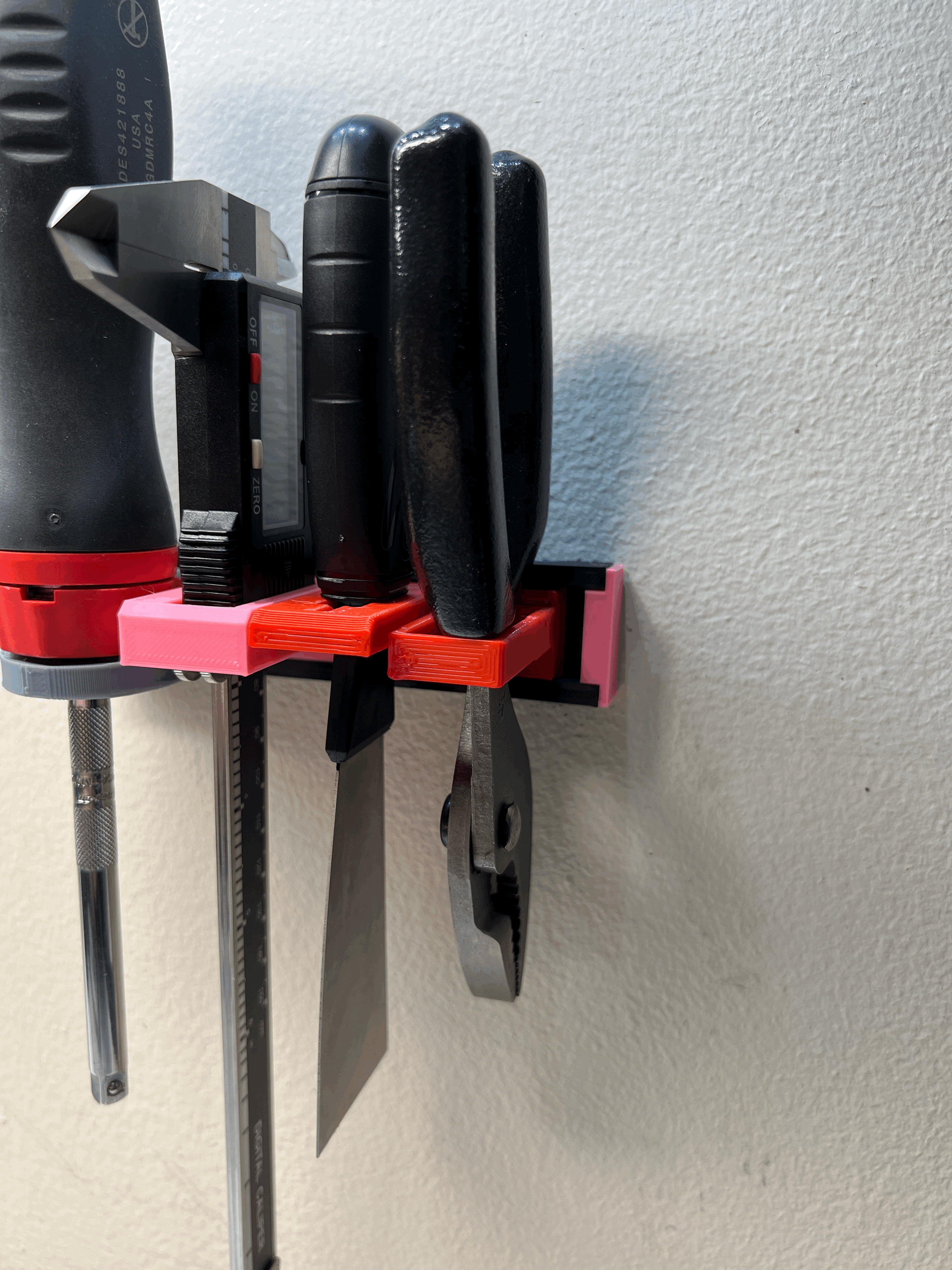 Modular Tool Rail Spatula Holder Remixed