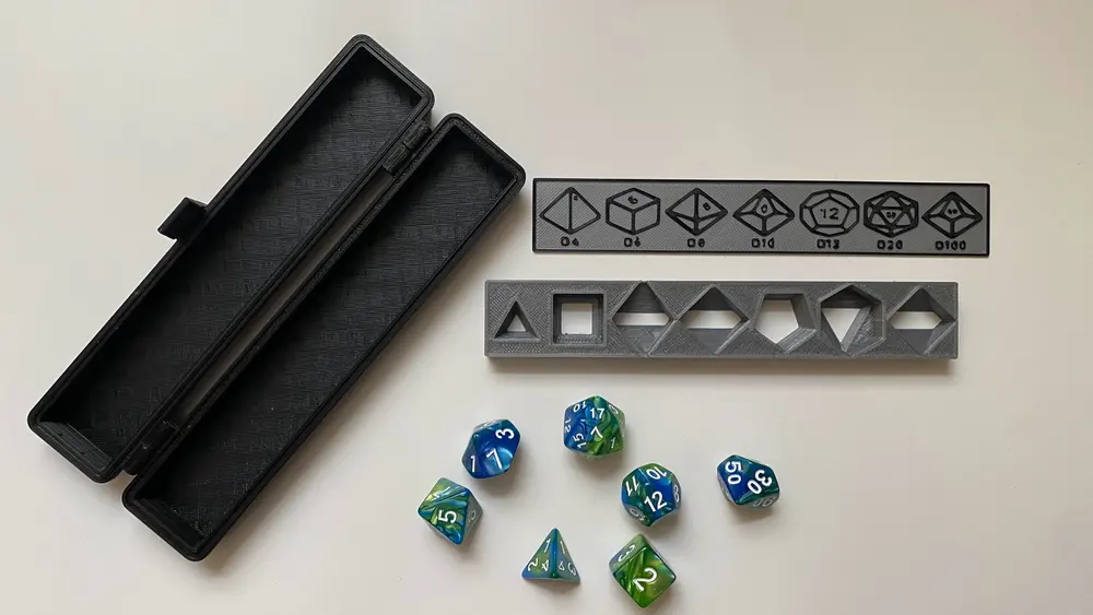 Print-In-Place Beginners Dice Case - photo 4