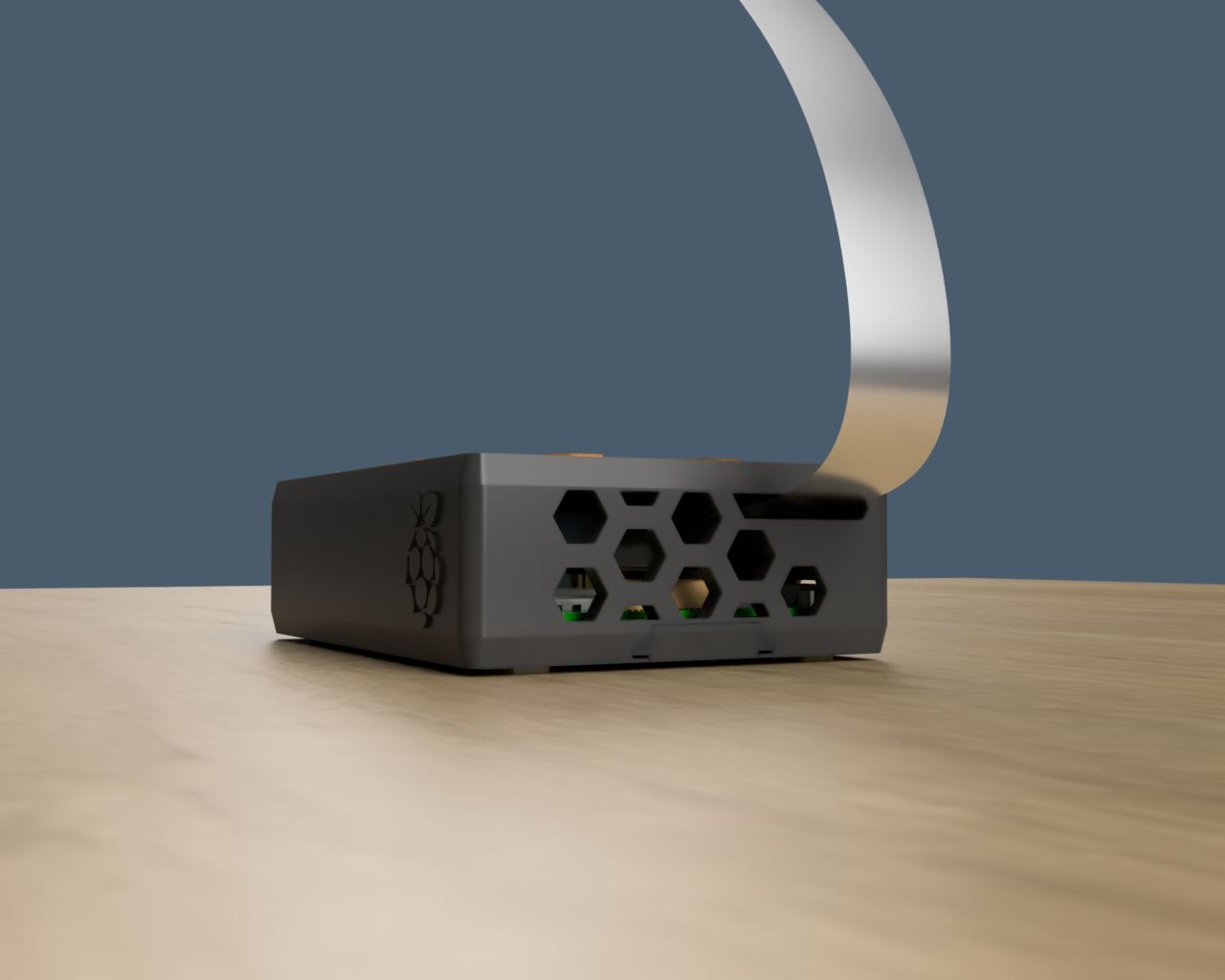 Raspberry Pi 4B/Octoprint Honeycomb case - photo 3