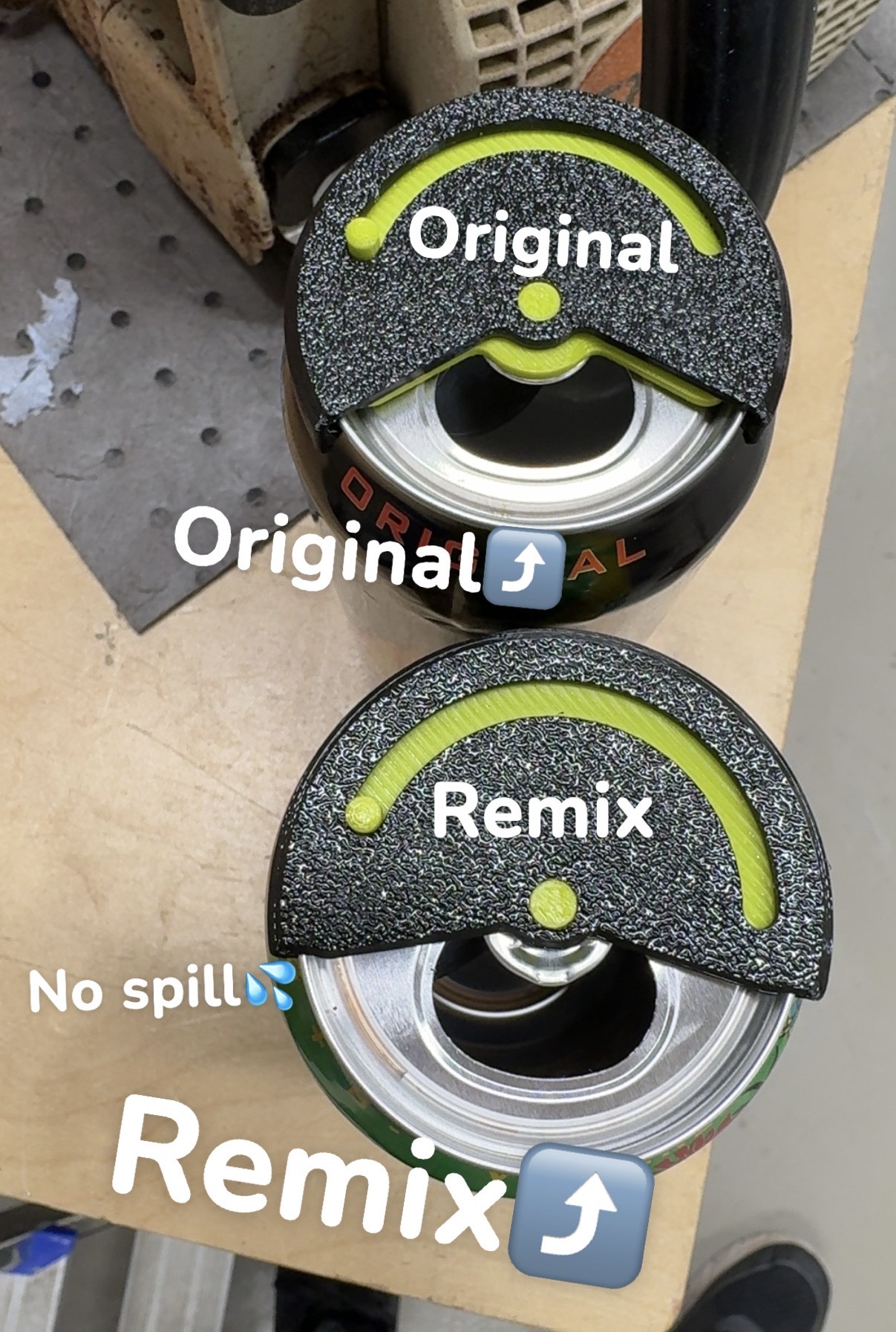 Beer Can Lid/Soda Can Lid/Bug Cover (no supports needed)