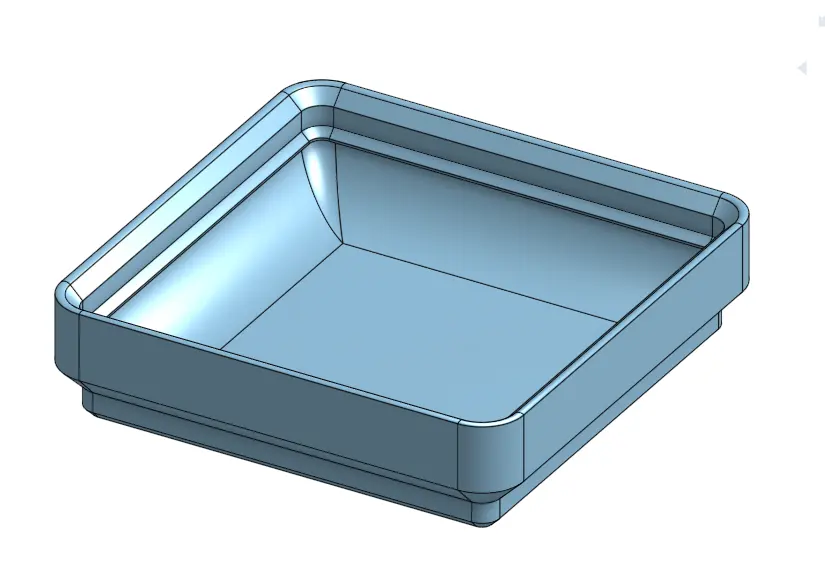 Short Gridfinity Tray