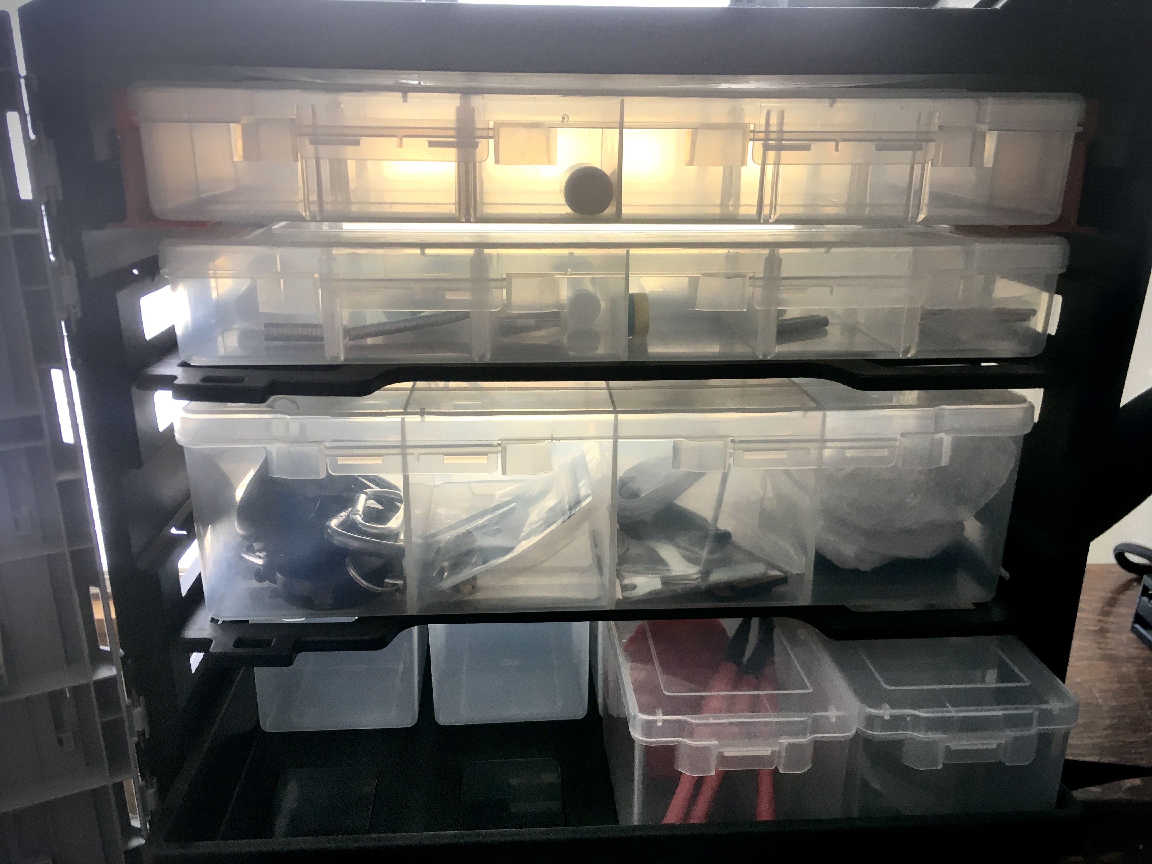 Tactix Organizer Box Drawer Hanger Shelf Bracket - photo 4