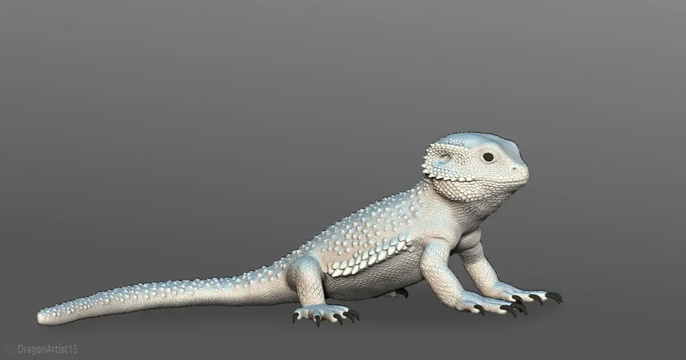 Bearded Dragon Figurine - photo 2