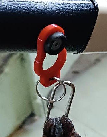 Hand bag clip replacement for stroller