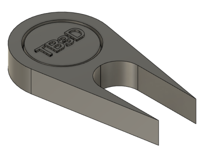 Magnetic Ball Marker and Divot Tool