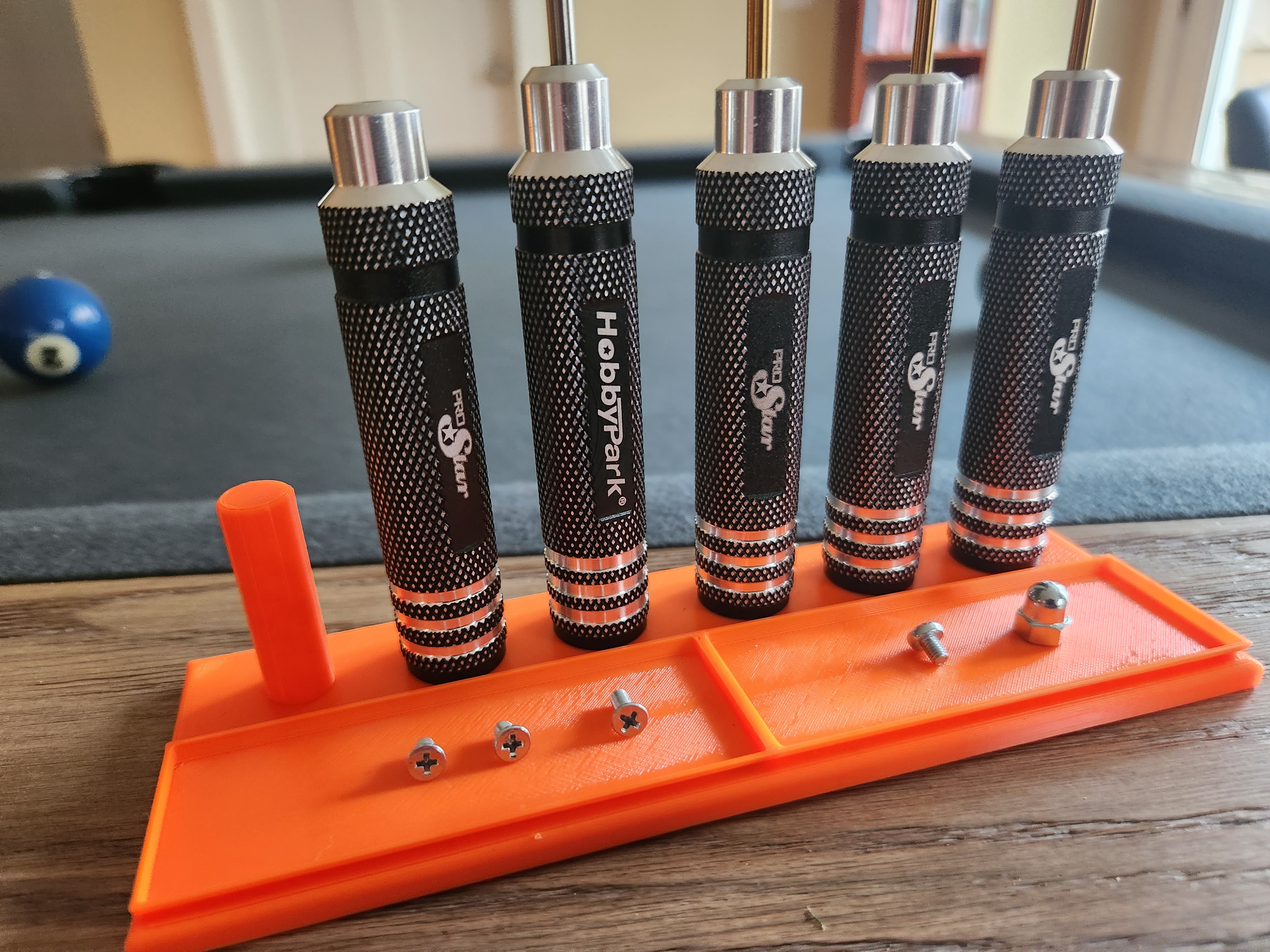 Hex Driver Holder and Magnetic Screw Tray