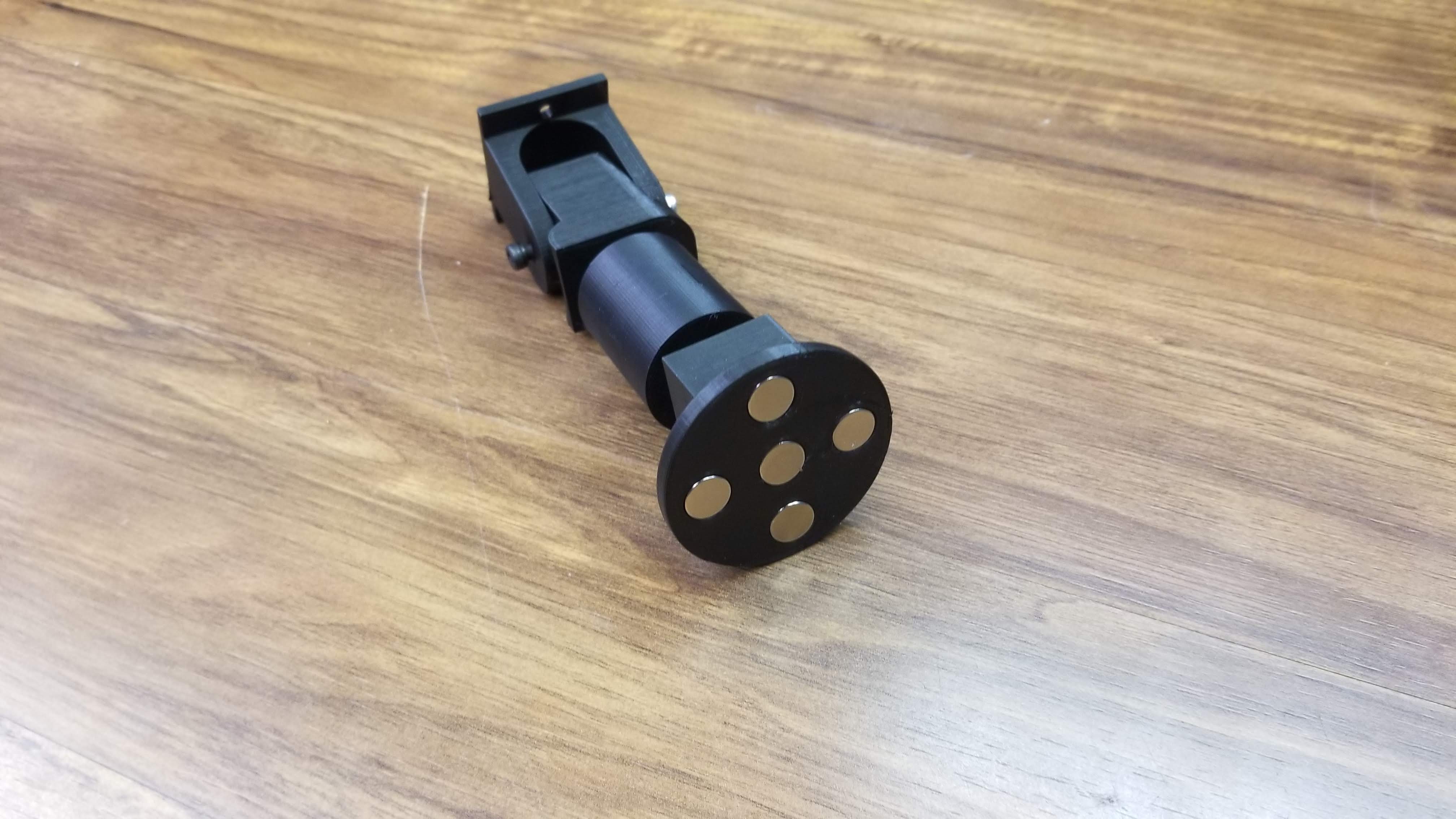 Magnetic door stop - steel doors - TPU center section