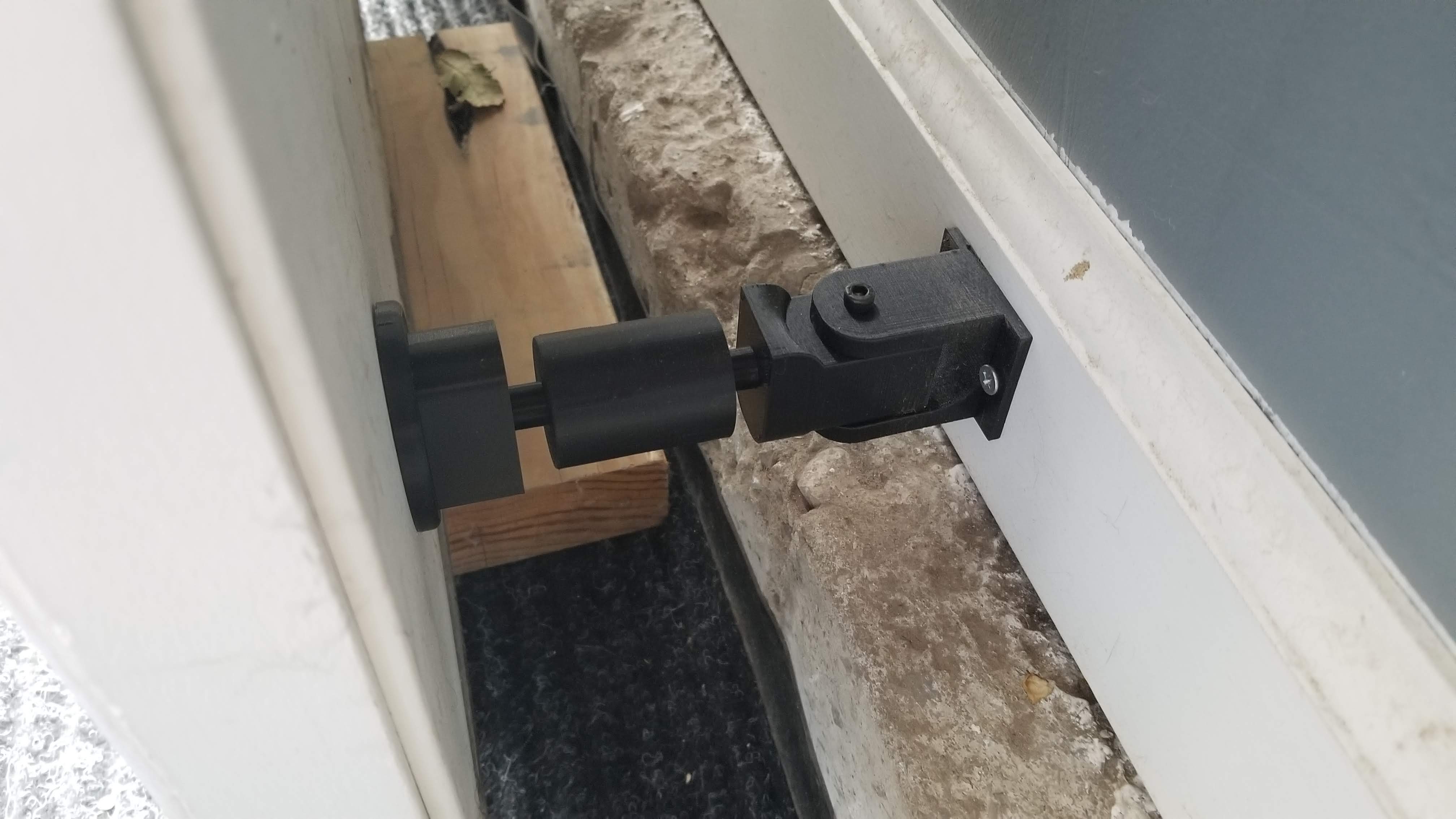 Magnetic door stop - steel doors - TPU center section - photo 3