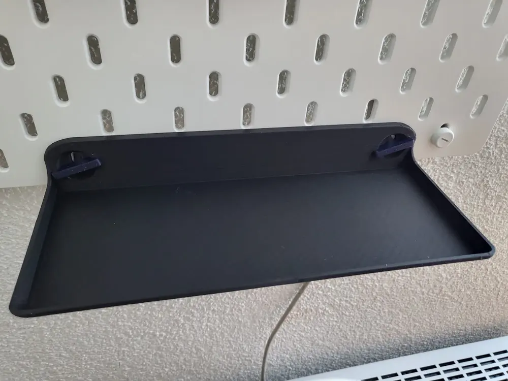 IKEA SKADIS - Small tray utilizing T-clip system - photo 2