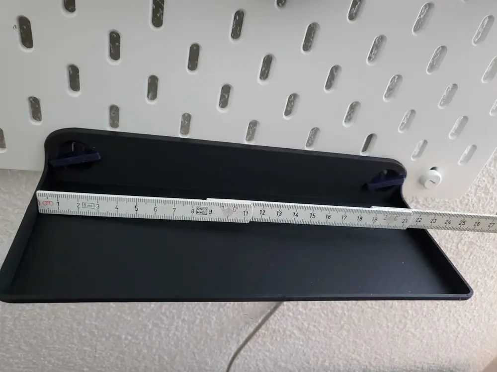 IKEA SKADIS - Small tray utilizing T-clip system - photo 3