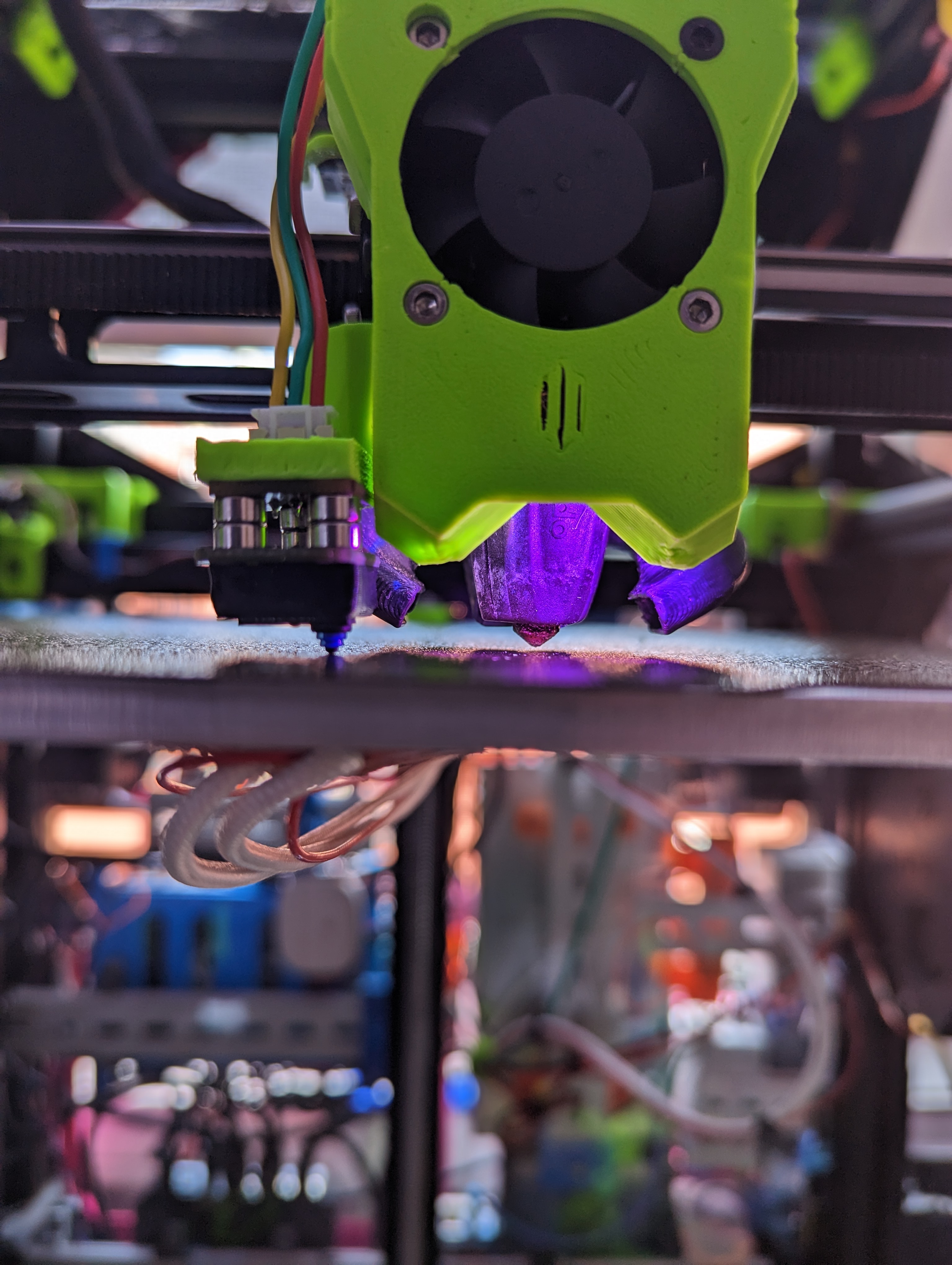 EVA 3 PCB Klicky Mount (Volcano Hotend) - photo 3