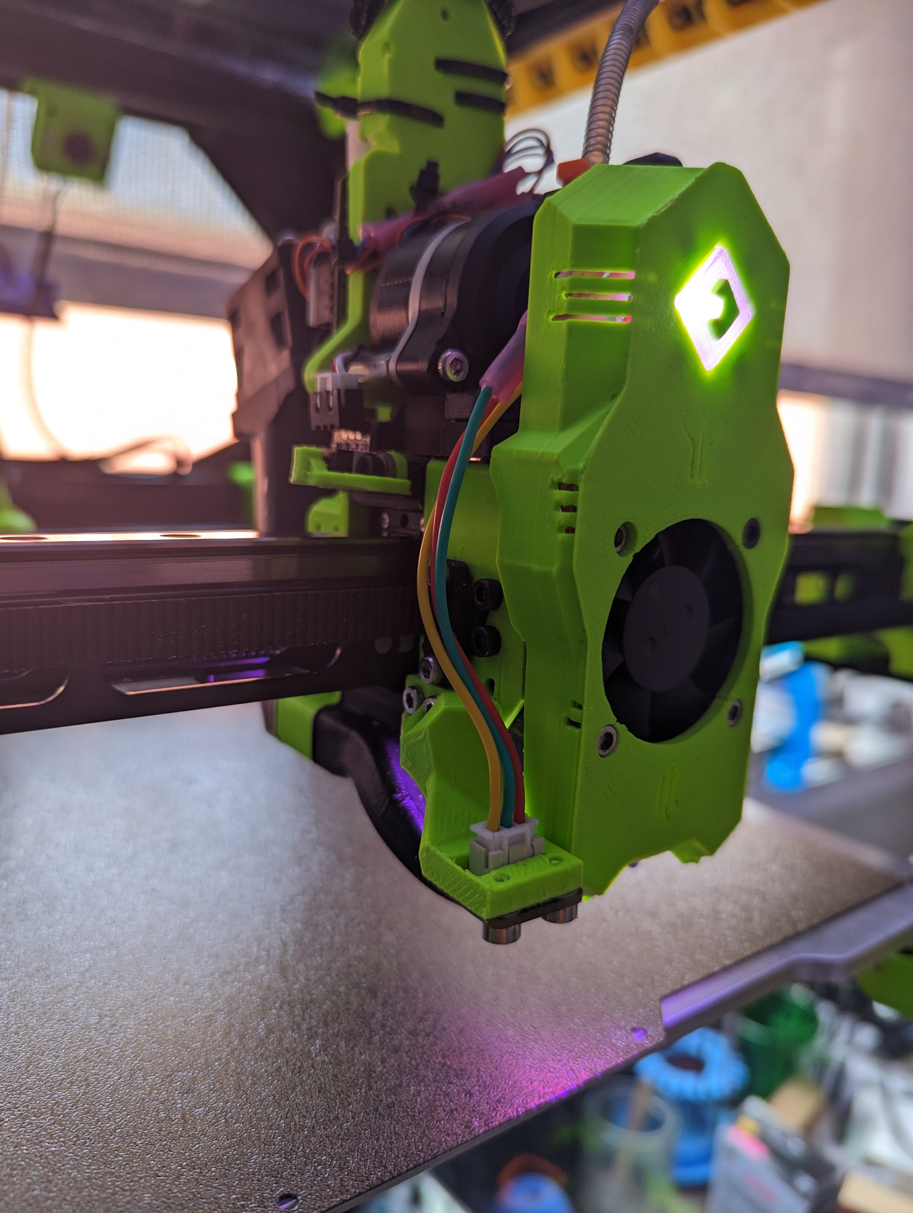 EVA 3 PCB Klicky Mount (Volcano Hotend)