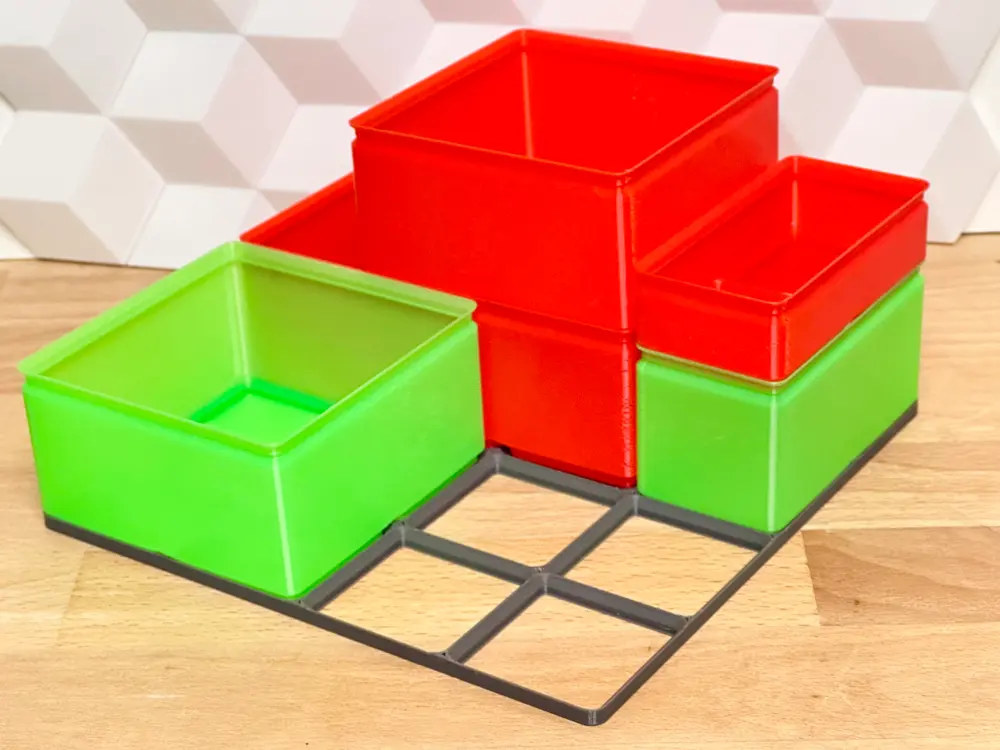 Gridfinity Box (Quick print, lite version, less filament!) - photo 2