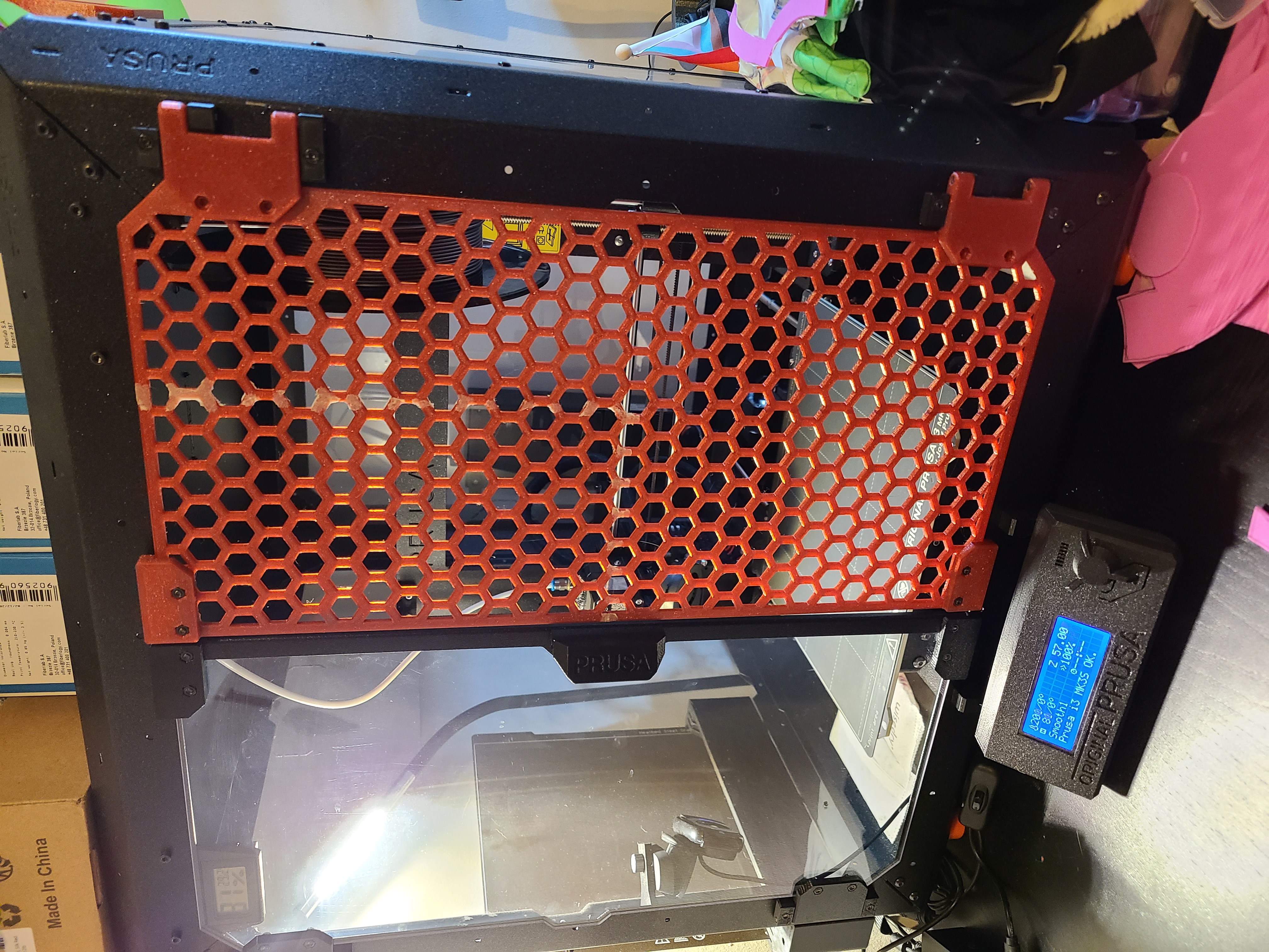 Hex Door For Prusa Original Enclosure