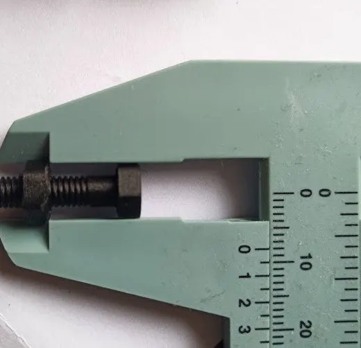 3D printable M5 Hex Screw and Nut - photo 3