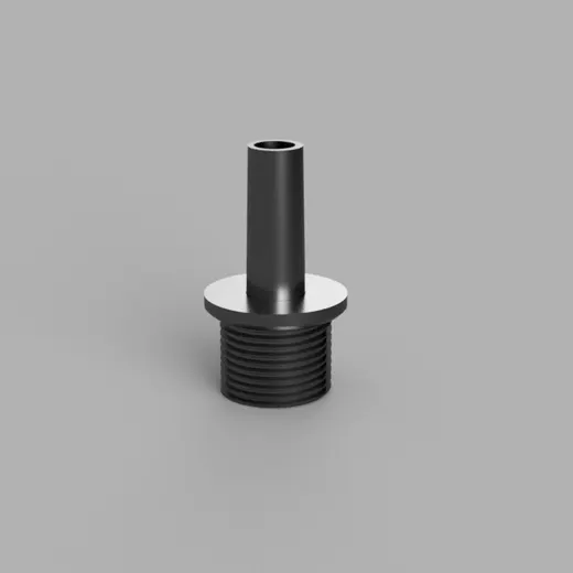 Water pump hose adapter for 3/8" ID hose