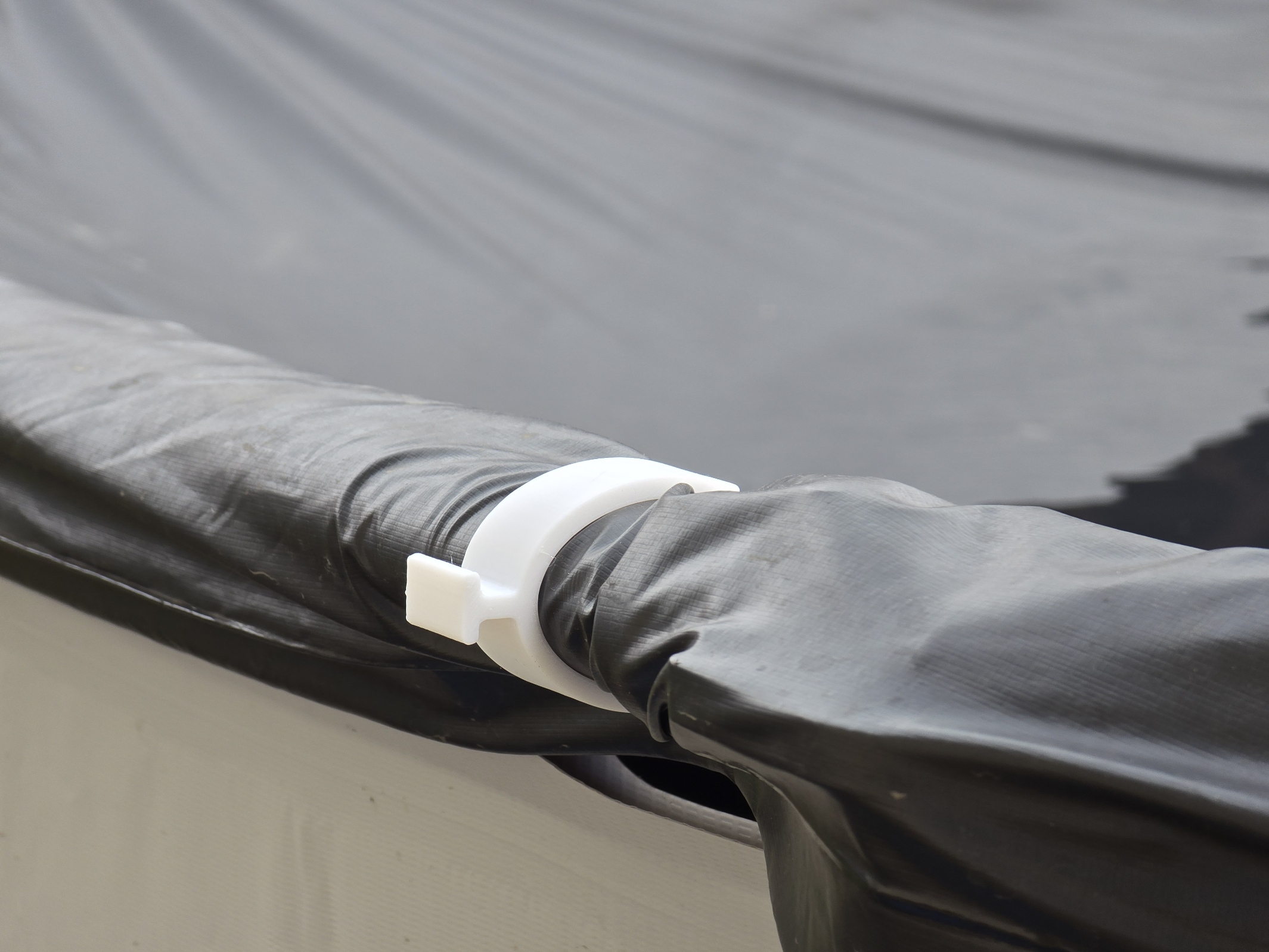 Securing Bestway Pool Cover Clip - photo 3